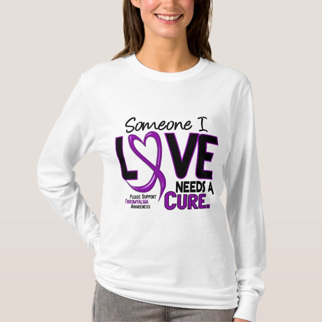 BENÖTIGT ein HEILUNG2 FIBROMYALGIA T - Shirts u. (Vorderseite)