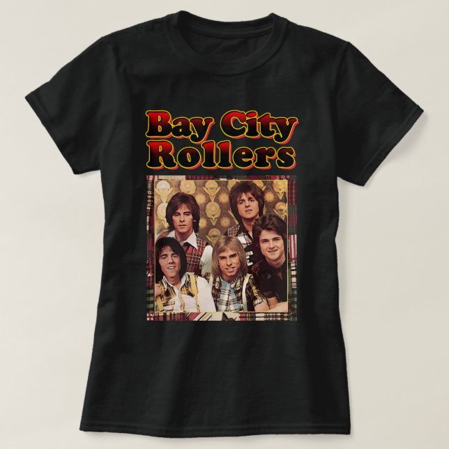 Benötigte Geschenke Band Bay City Rollers Music Ro T-Shirt (Design vorne)
