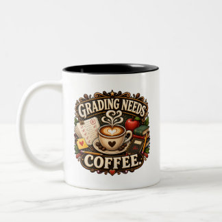 Benotung braucht Kaffee Lehrer Tasse