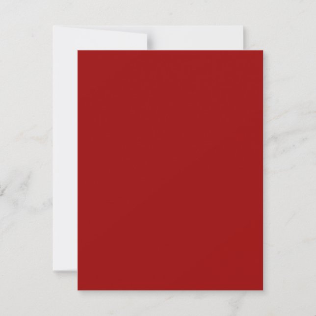 Ben's Bar Mitzvah Reply Cards RSVP Karte (Vorderseite)