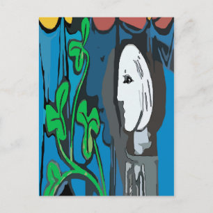 Ben's Bust , Text bearbeiten Postkarte