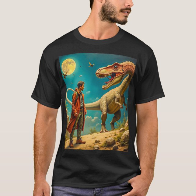 Bens einfaches dunkles T-Shirt (Vorderseite)