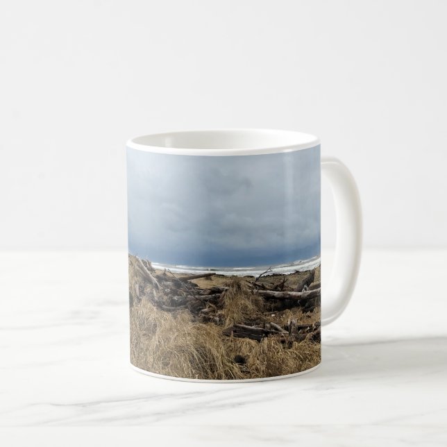 Benson Beach, Cape Enttäuschung, Washington Kaffeetasse (VorderseiteRechts)