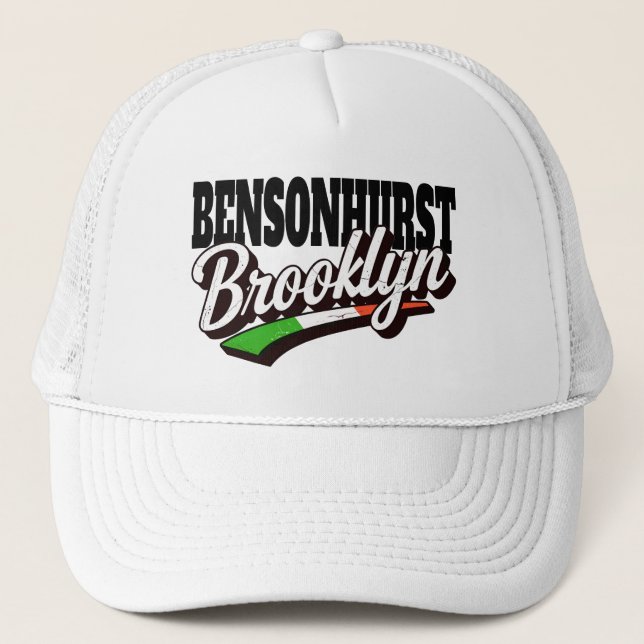 Bensonhurst Brooklyn  Truckerkappe (Vorderseite)