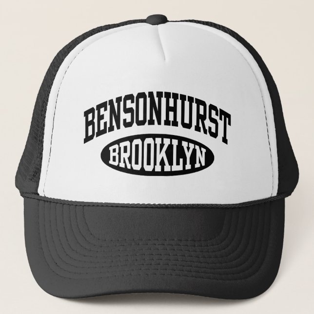 Bensonhurst Brooklyn Truckerkappe (Vorderseite)