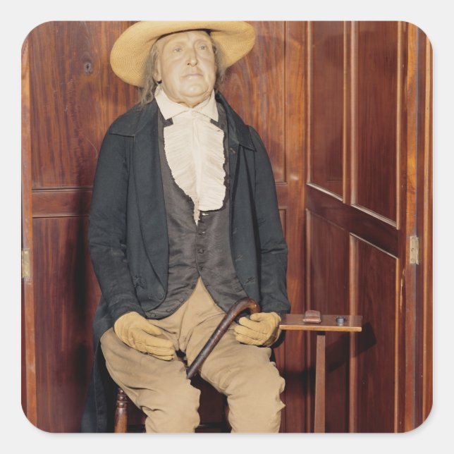 Bentham Quadratischer Aufkleber (Vorderseite)