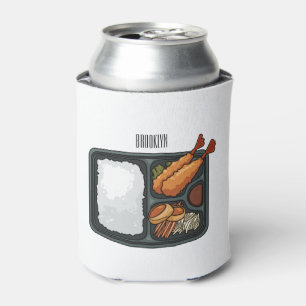 Bento Cartoon Illustration Dosenkühler