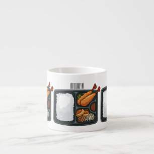Bento Cartoon Illustration Espressotasse