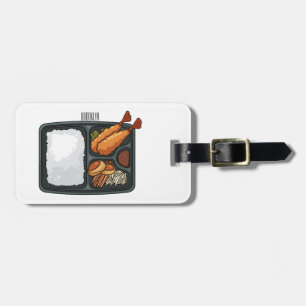 Bento Cartoon Illustration Gepäckanhänger