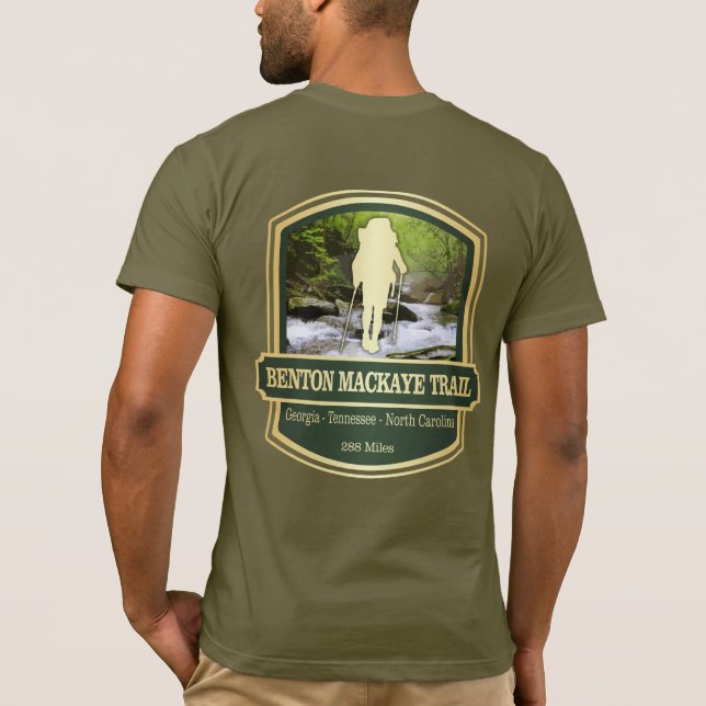 Benton MacKaye Trail (B) T-Shirt (Rückseite)