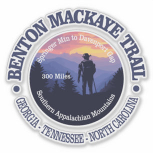 Benton MacKaye Trail (rd2) Aufkleber