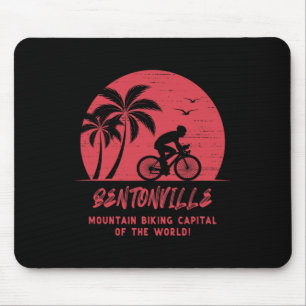 Bentonville Arkansas Mountainbiken Mousepad