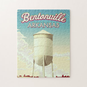 Bentonville, Arkansas Reiseplakat.