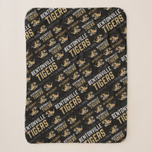 Bentonville High School Mascot Sherpa Blanket