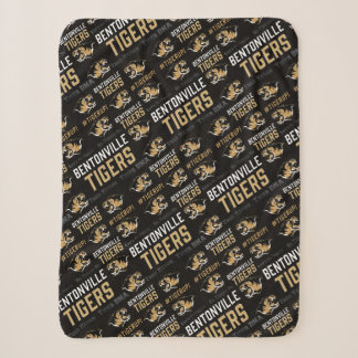 Bentonville High School Mascot Sherpa Blanket Sherpadecke