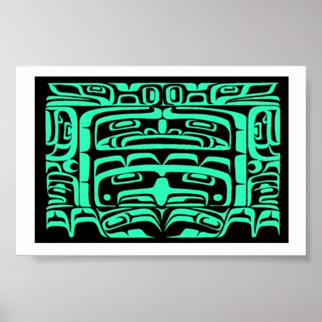 Bentwood Box Design Poster (Vorne)