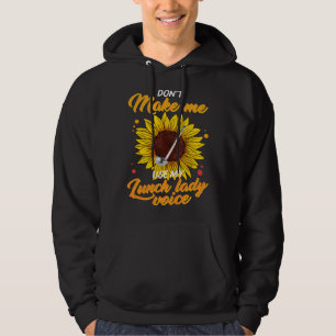 Benutze nicht meine Kantinenstimme Kantinen Damen Hoodie
