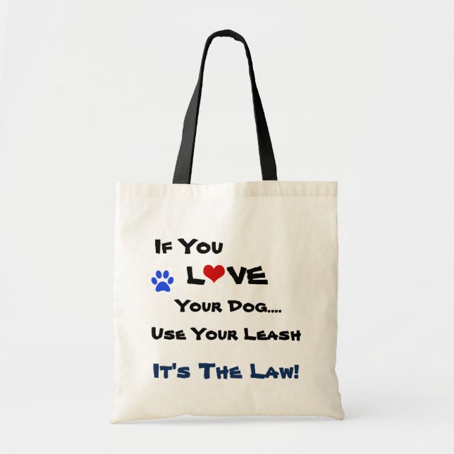 Benutzen Sie die leash Totasche Tragetasche (Vorne)