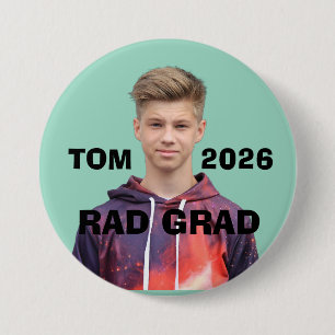 BENUTZERDEFINEDER ABSOLVENTEN-FOTO-KNOPF BUTTON