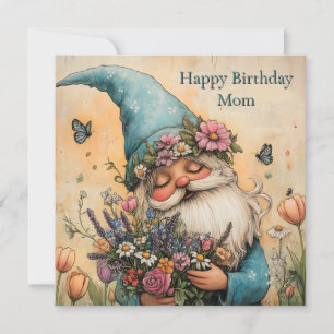 Benutzerdefinierbare Blume - GNOME-Illustration Feiertagskarte
