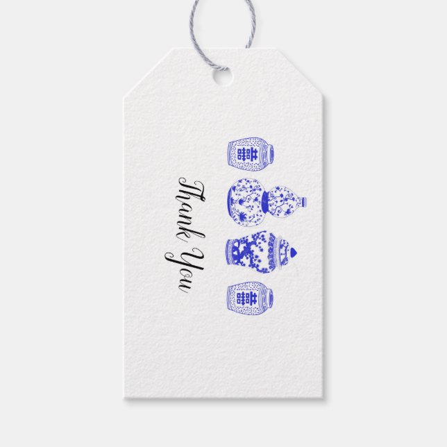 Benutzerdefinierbare Ginger Jar Süd-Geschenktasten Geschenkanhänger (Vorderseite)