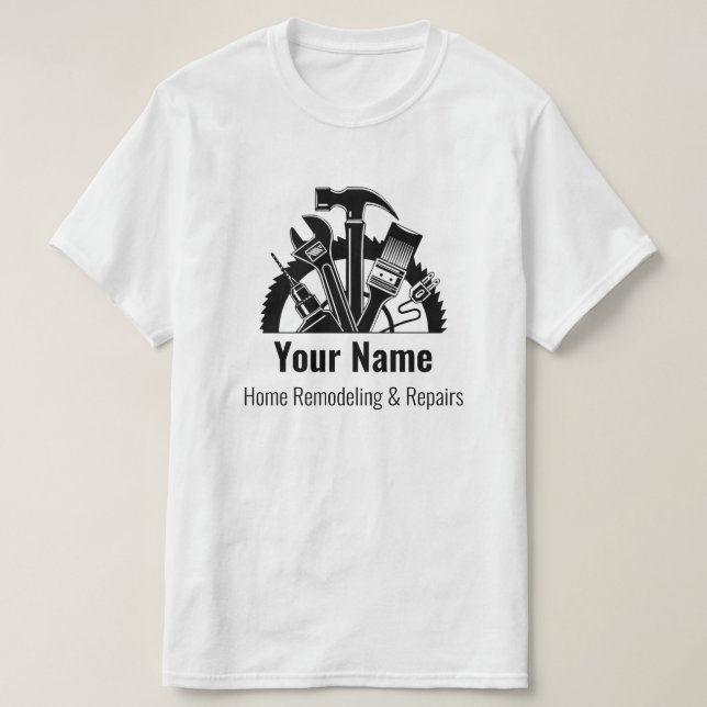 Benutzerdefinierbare Handywerkzeuge v2 T-Shirt (Design vorne)