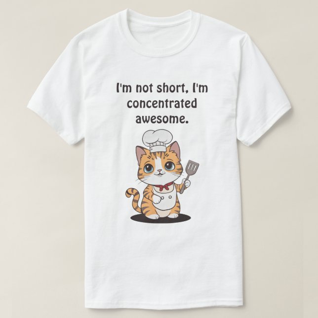 Benutzerdefinierbare Koch-Cat T-Shirt (Design vorne)
