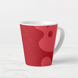Benutzerdefinierbarer Tomatenroter-Blob-Becher – B Milchtasse