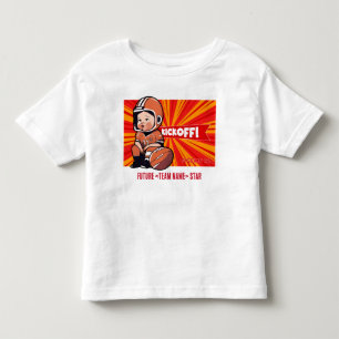 Benutzerdefinierbares #22 Gridiron Spark von [Team Kleinkind T-shirt