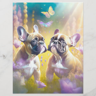 Benutzerdefinierbares Französische Bulldogge-Zücht Flyer