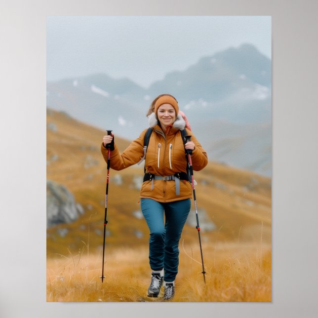 Benutzerdefiniert 11 x 14 Foto Print | Personalisi Poster (Vorne)