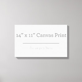 Benutzerdefiniert 14 X 11 Leinwand
