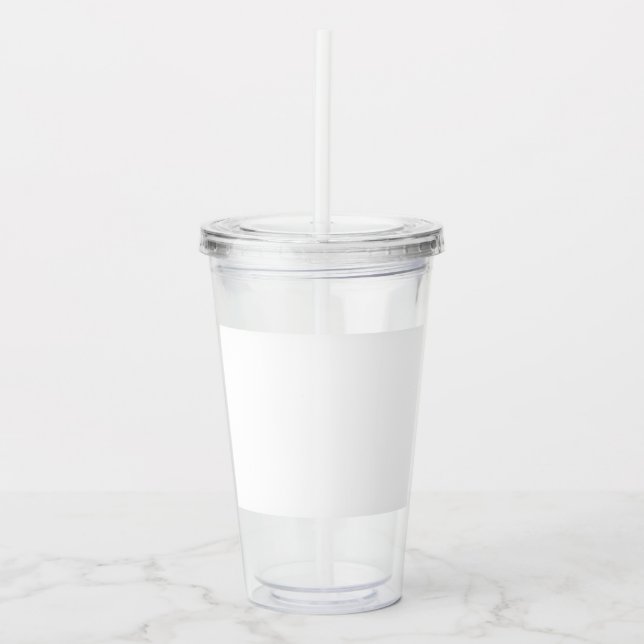 Benutzerdefiniert 16oz, Löschen Acryltrinkbecher (Vorderseite)