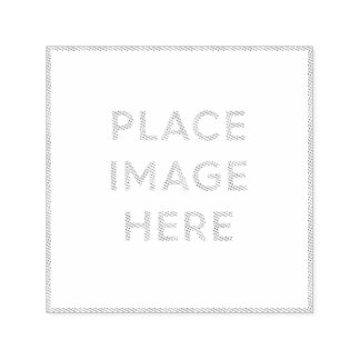 Benutzerdefiniert 1,5" x 1,5" Briefmarke Permastempel