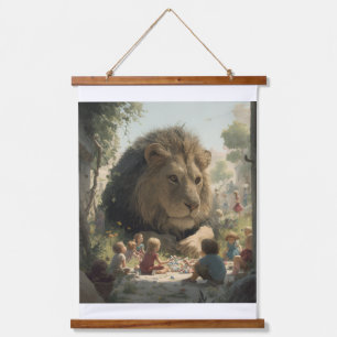 Benutzerdefiniert 26"x36" Vertikal (Porträt), Ein  Wandteppich Mit Holzrahmen