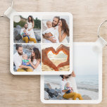 Benutzerdefiniert 5 Foto Personalisiert zweiseitig Schlüsselanhänger<br><div class="desc">Tragen Sie Ihre Lieblings-Erinnerungen, wo immer Sie mit diesem Custom Five Foto Personalisierte doppelseitige Schlüsselanhänger gehen. Mit Platz für fünf Ihrer beliebtesten Fotos und Ihrem eigenen Text ist dieser Sake die perfekte Mischung aus praktischer und persönlicher Note. Ob Schnappschüsse von Familie, Freunden, Haustieren oder besonderen Momenten, dieses doppelseitige Design bietet...</div>