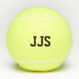 Benutzerdefiniert Anfangs/Monogramm Tennisbälle