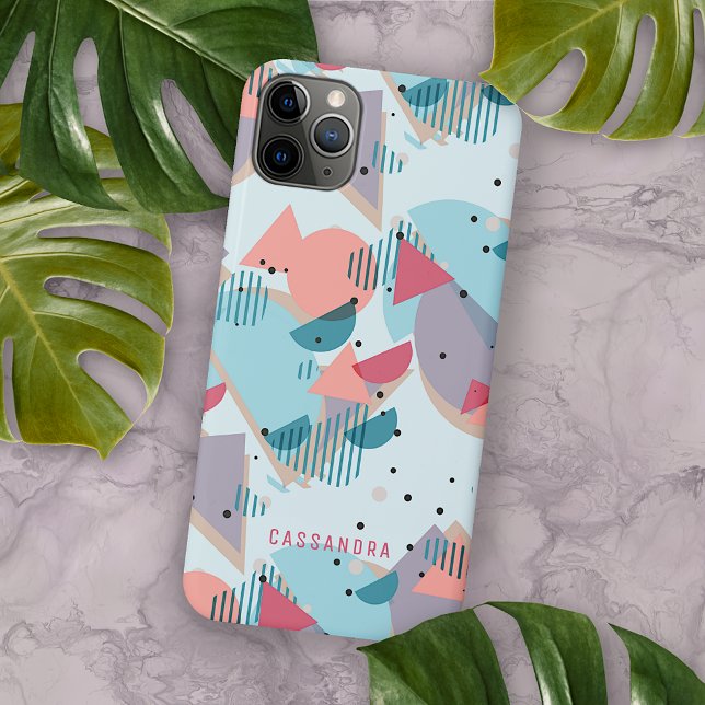 Benutzerdefiniert Aquamarin Blauer Pfirsichpfirsic Case-Mate iPhone Hülle (Von Creator hochgeladen)
