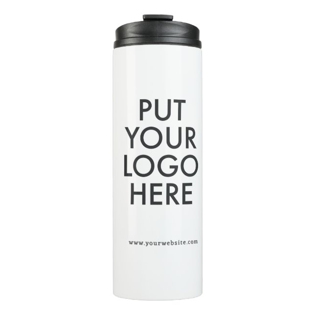 Benutzerdefiniert, bearbeitbar, Branding Thermosbecher (Vorderseite)