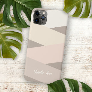Benutzerdefiniert Chic Natürliches Tan Beige Taupe iPhone 16 Pro Max Hülle