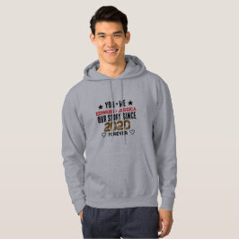 Benutzerdefiniert Du + Ich Unsere Geschichte Bezie Hoodie