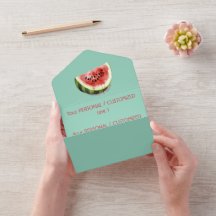 Benutzerdefiniert EINE IN EINER WASSERMELONE Somme