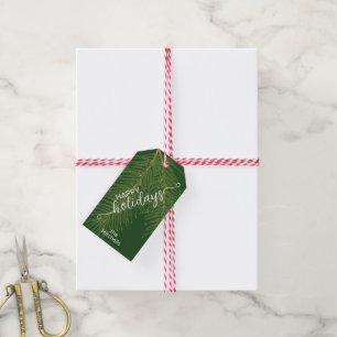 Benutzerdefiniert einfach, elegant Minimalistisch  Geschenkanhänger