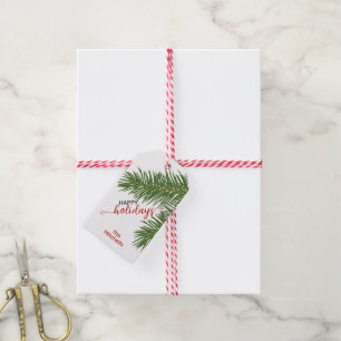 Benutzerdefiniert einfach, elegant Minimalistisch Geschenkanhänger