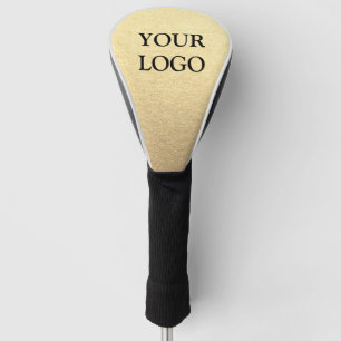 Benutzerdefiniert Einfach Sauber Gold Geschäft Ihr Golf Headcover