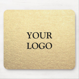 Benutzerdefiniert Einfach Sauber Gold Geschäft Ihr Mousepad