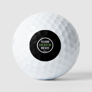 benutzerdefiniert, einzigartig, elegant und minima golfball