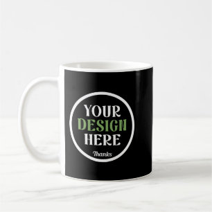 benutzerdefiniert, einzigartig, elegant und minima kaffeetasse