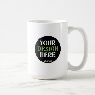 benutzerdefiniert, einzigartig, elegant und minima kaffeetasse