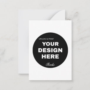 benutzerdefiniert, einzigartig, elegant und minima mitteilungskarte